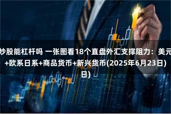 炒股能杠杆吗 一张图看18个直盘外汇支撑阻力：美元+欧系日系+商品货币+新兴货币(2025年6月23日)